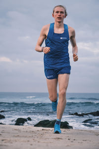 Short Running Homme Bleu [Made in France]