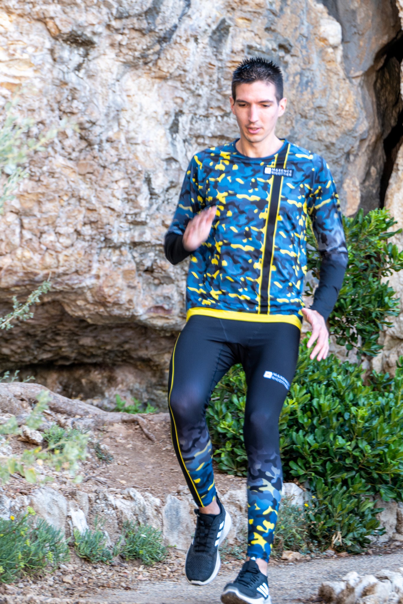 Collant Court Running Homme Noir [Made in France] – maxence.rigottier