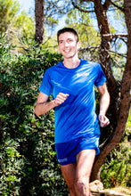 Manches Courtes Running Homme Bleu [Made in France]